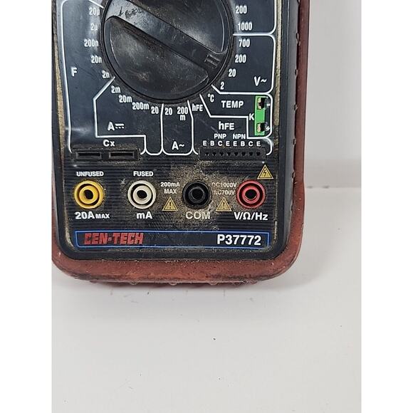 Cen-Tech P37772 11 Digital Multi-Meter For Parts Only - Picture 3 of 3